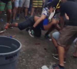 Estos jóvenes ejemplares encontraron en las montañas de la isla la mejor manera de montar a "caballo".