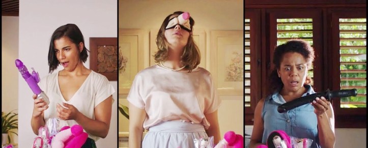 Nashla Bogaert, Lía Briones y Cheddy García no defraudan en esta entrega. Foto suministrada. 